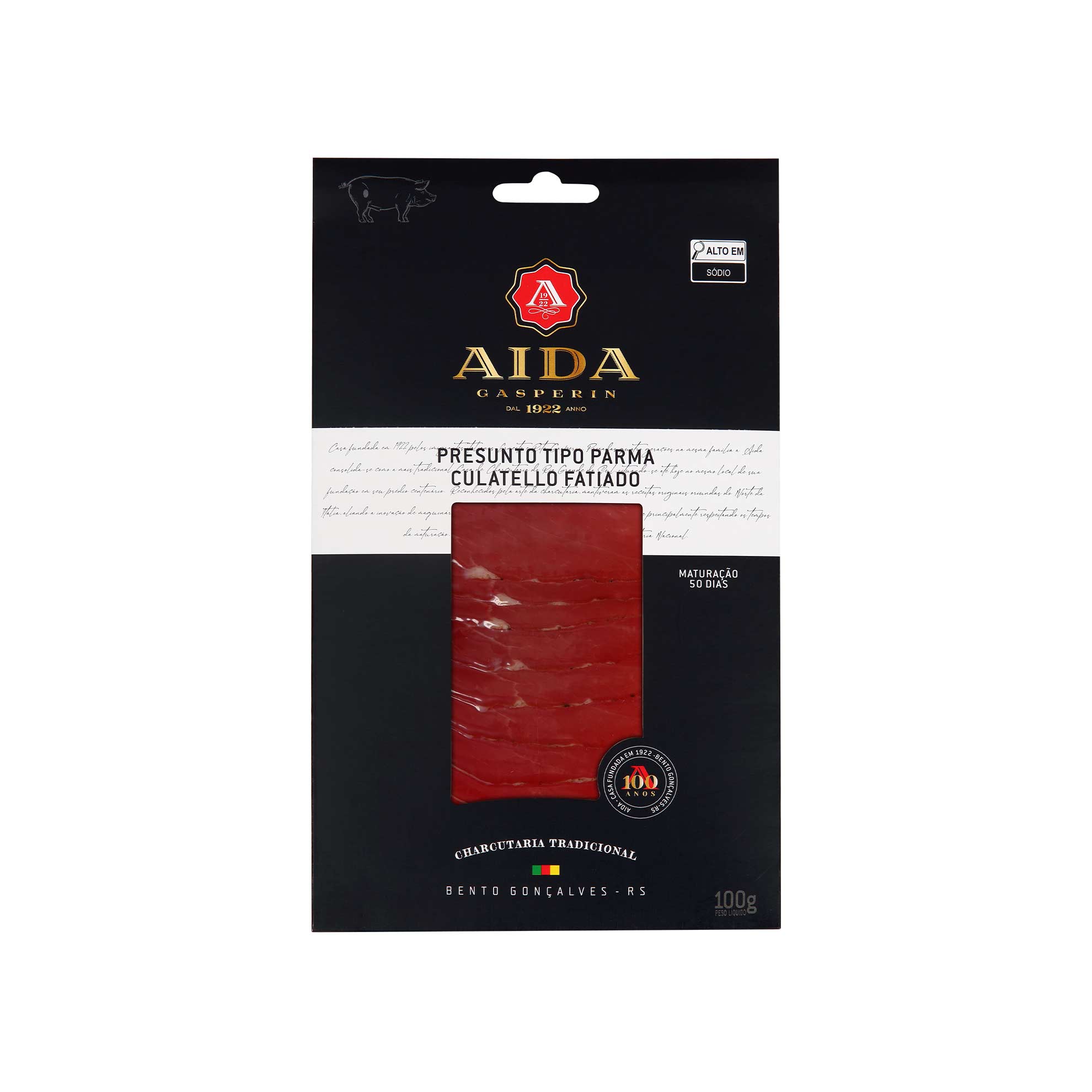 Presunto Parma Fatiado Culatello Aida 100g