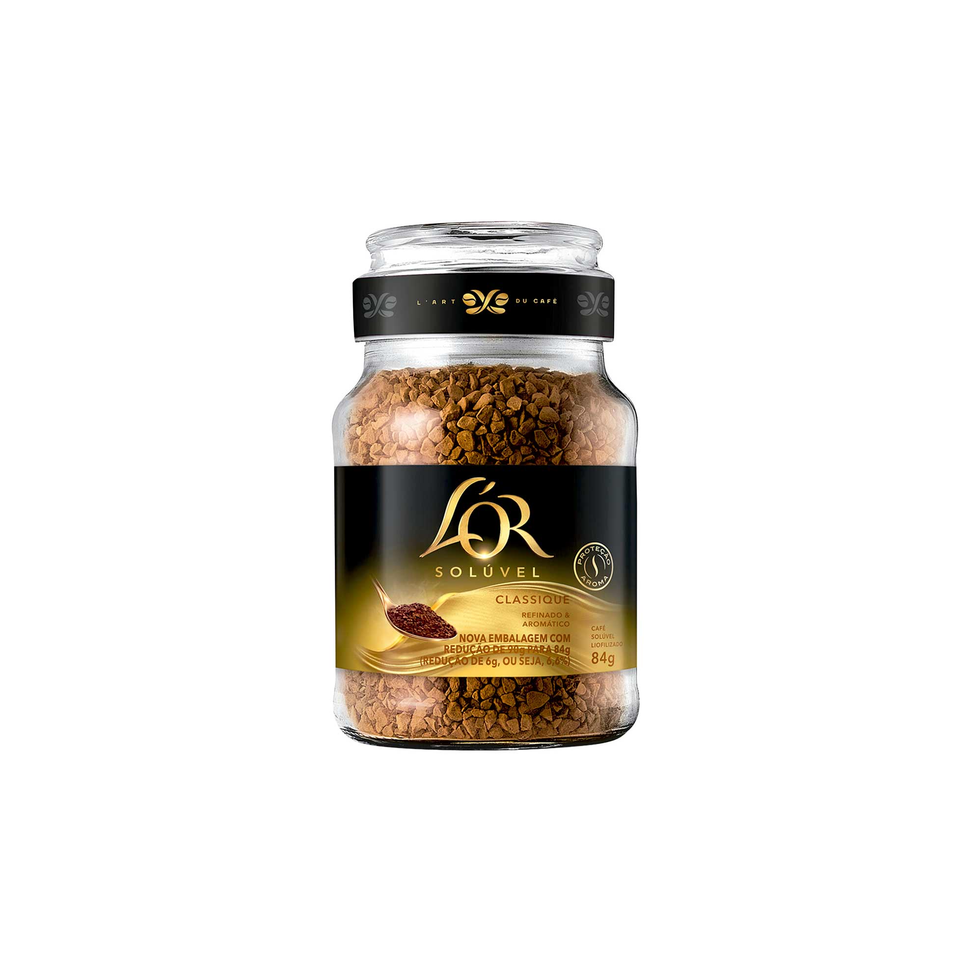Café Solúvel Liofilizado Classique L'Or 84g