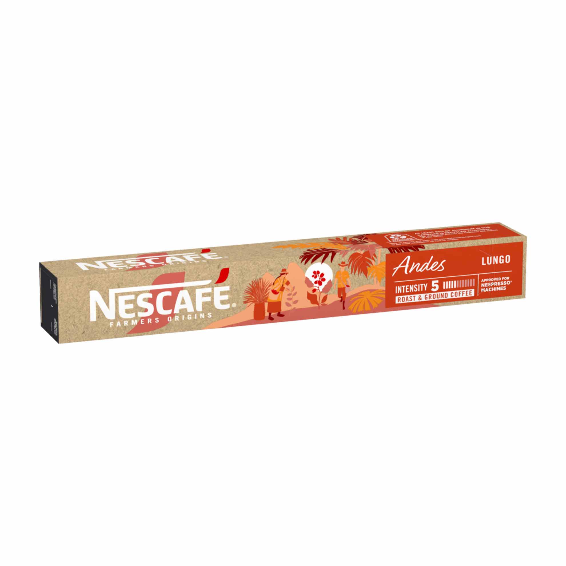 Cápsulas de Café Lungo Andes Nescafé 10 unidades