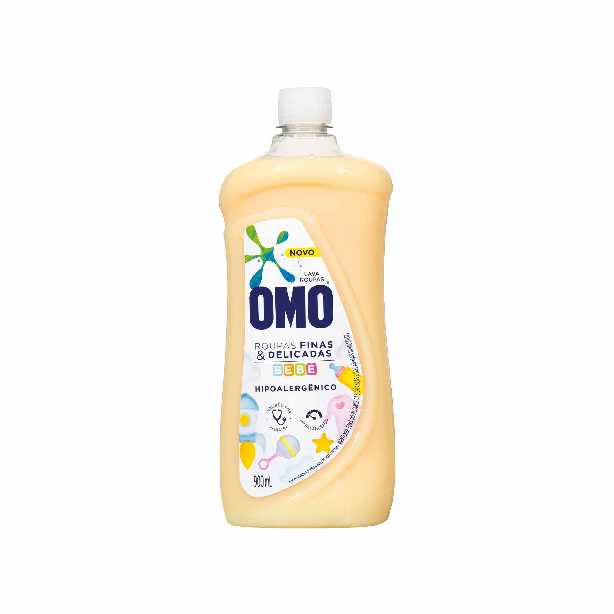 Lava-roupas Líquido Omo Bebê 900ml