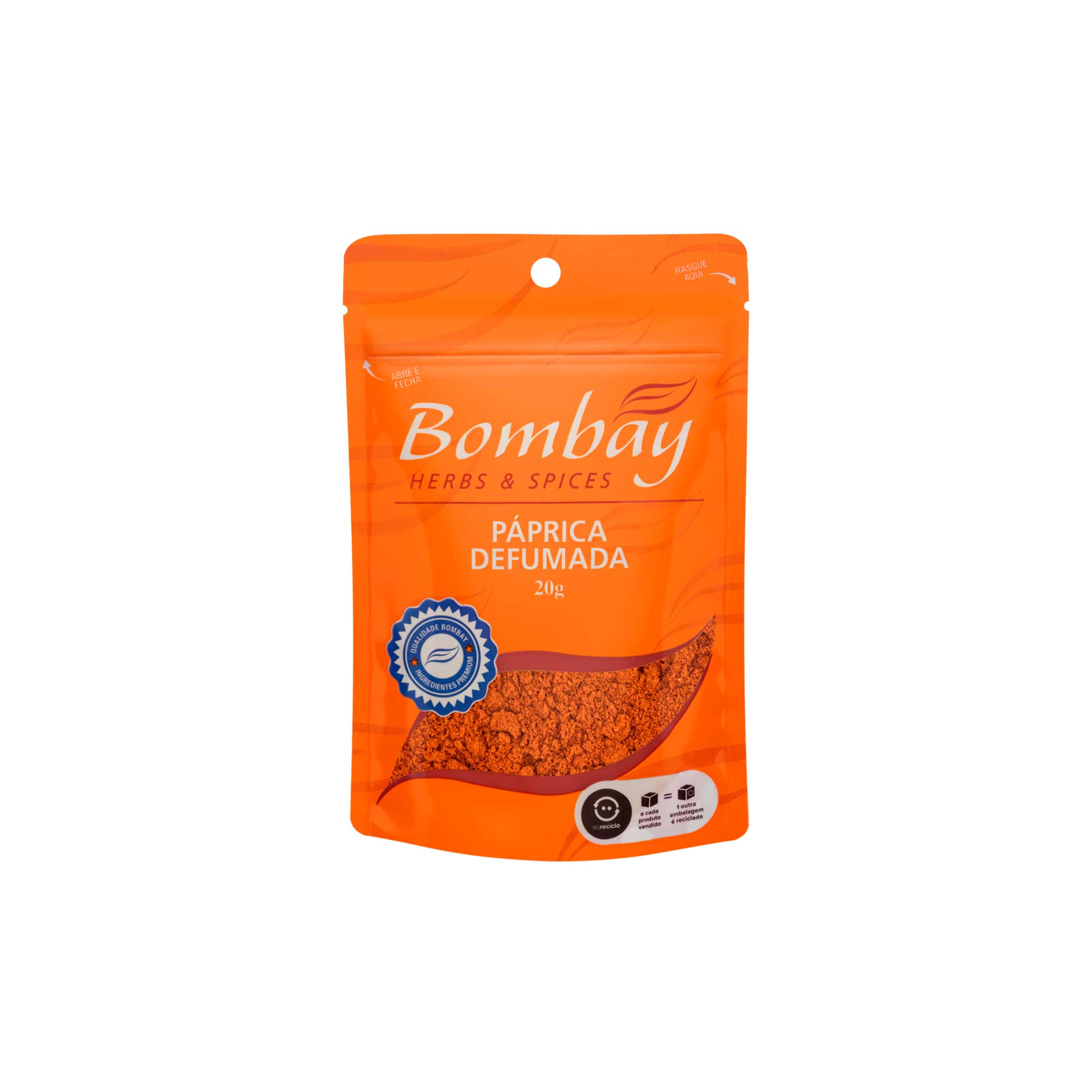 Páprica Defumada Bombay 20g