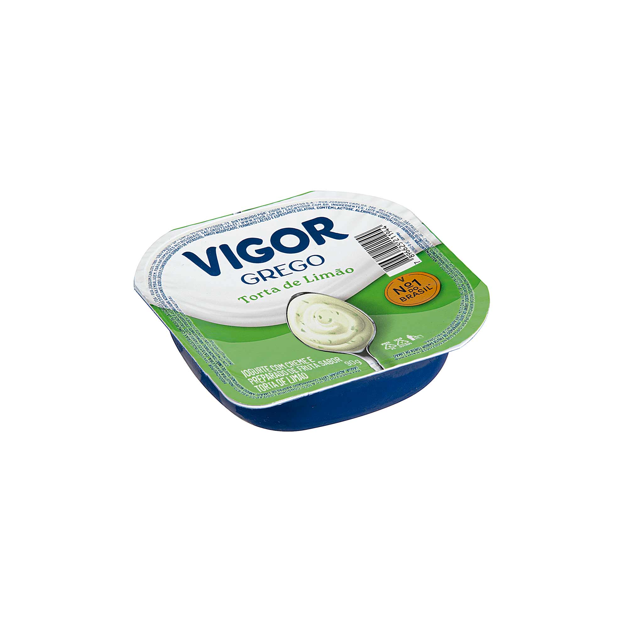 Iogurte Grego Torta de Limão Vigor 90g