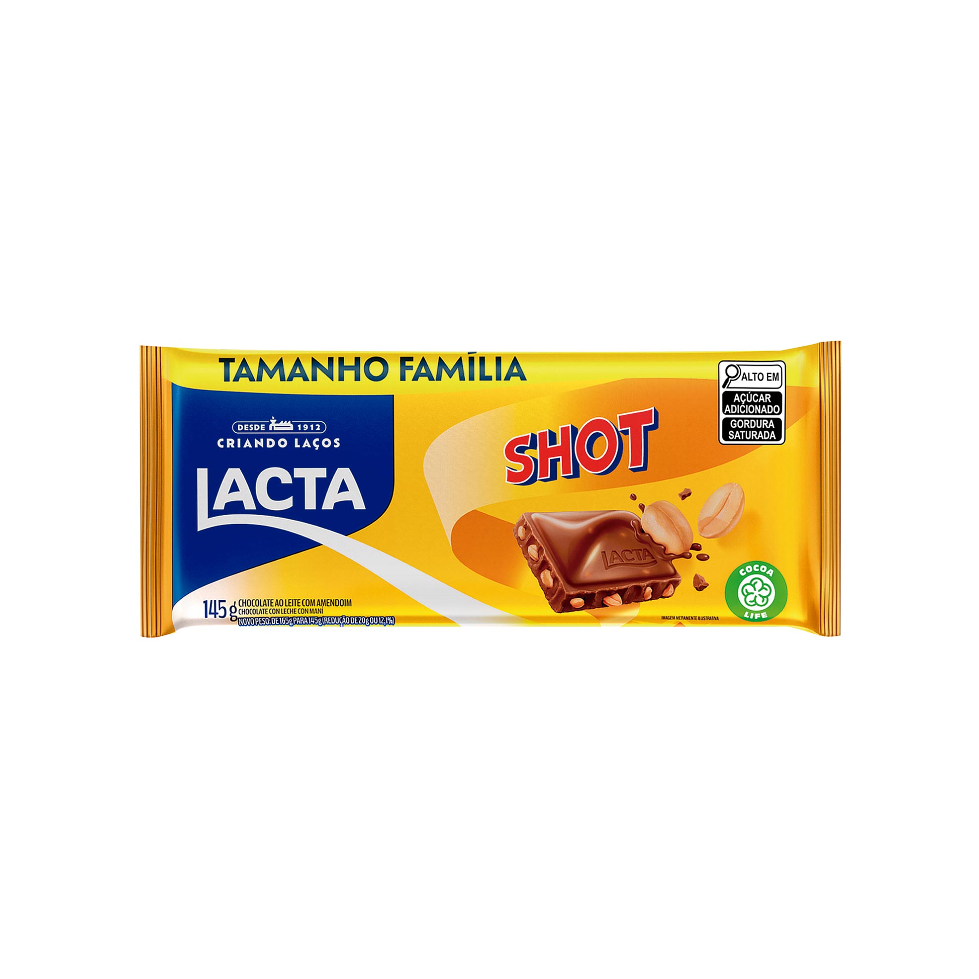 Chocolate Lacta Shot 145g