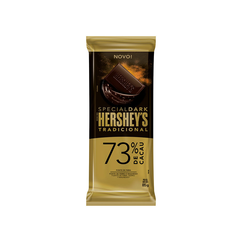 Chocolate Hershey's Special Dark 73% Cacau Tradicional 85g