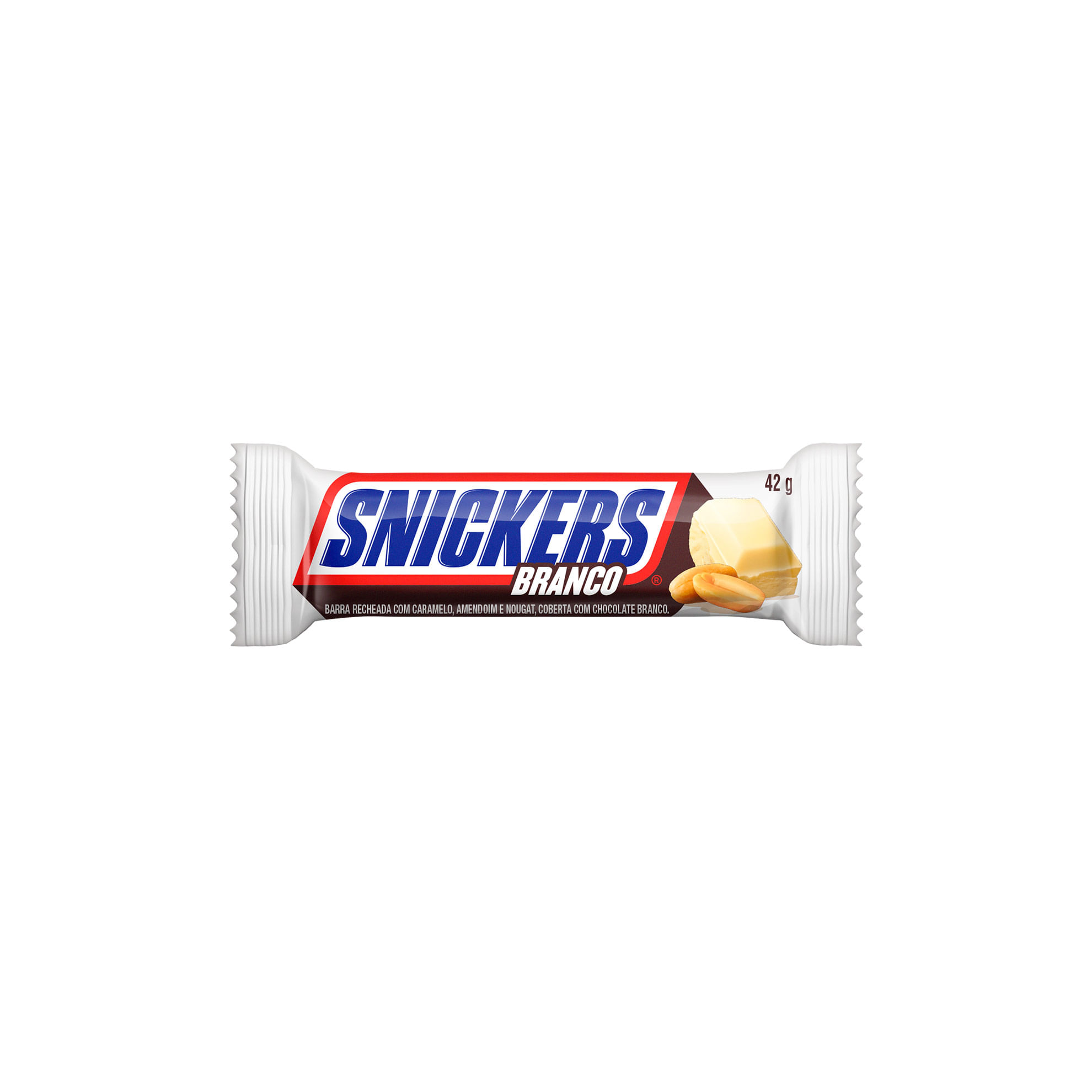 Chocolate Snickers Branco 42g