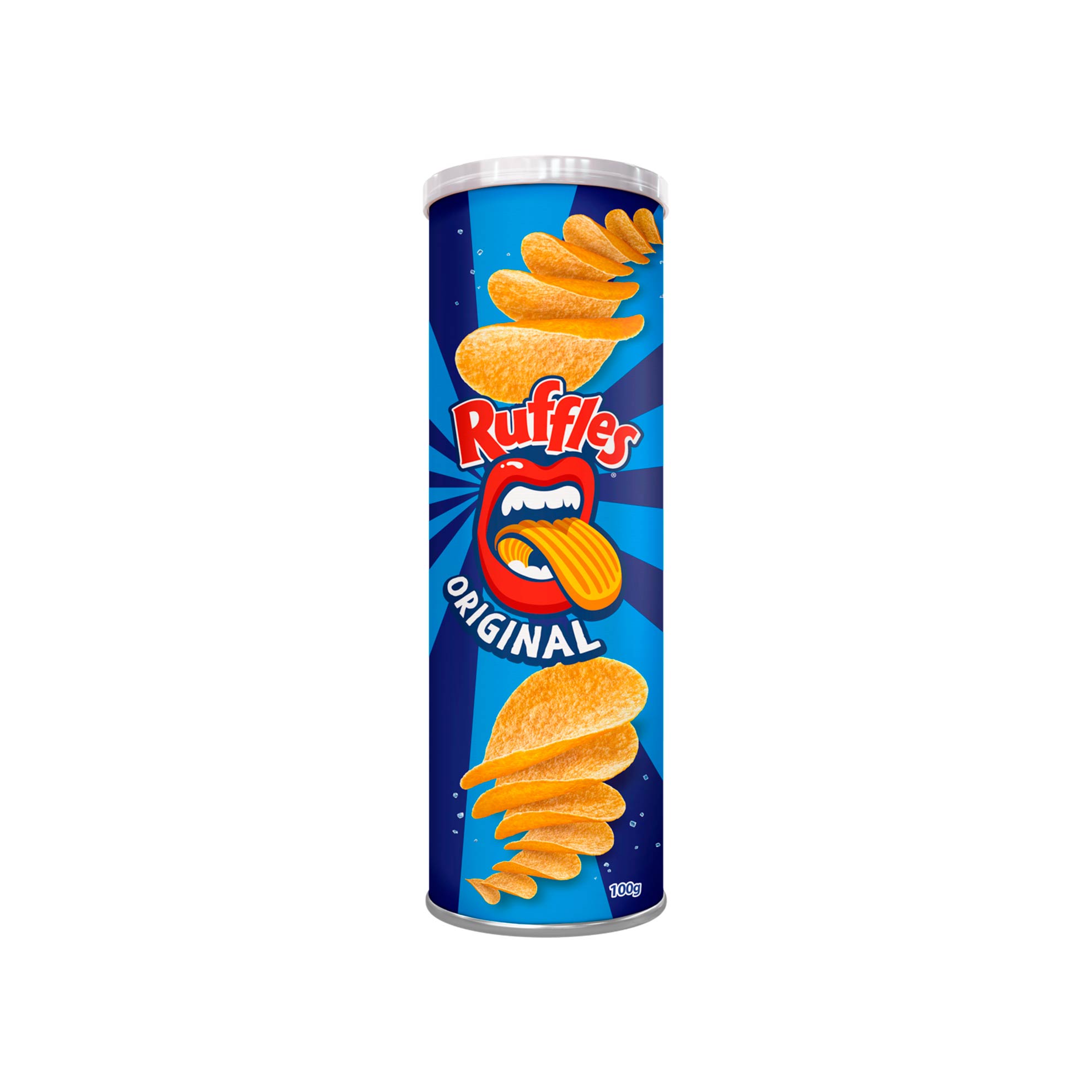 Batata Elma Chips Ruffles Original Tubo 100g