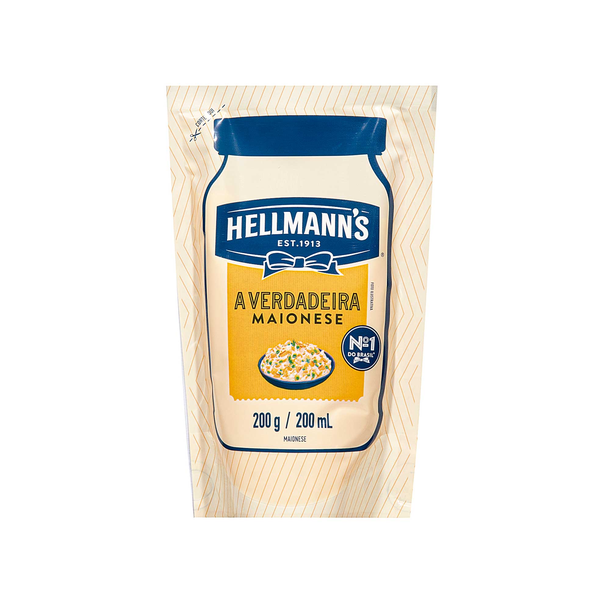 Maionese Tradicional Hellmann's Sachê 200g