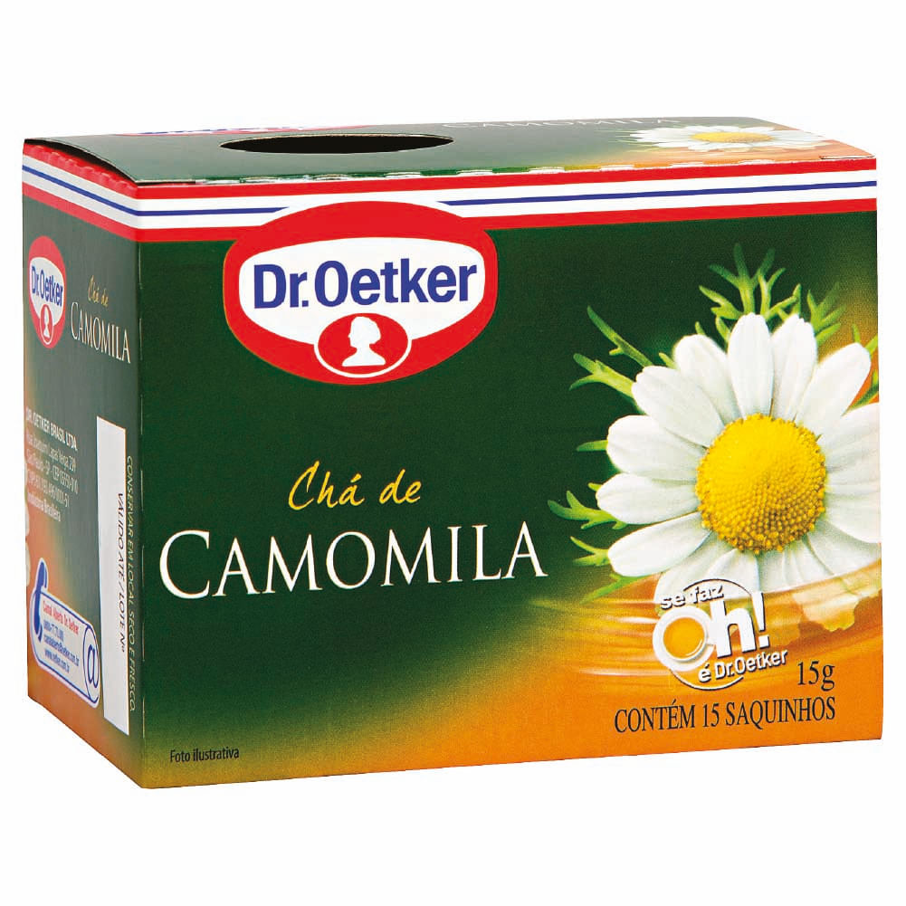 Chá Camomila Dr.Oetker 15 sachês