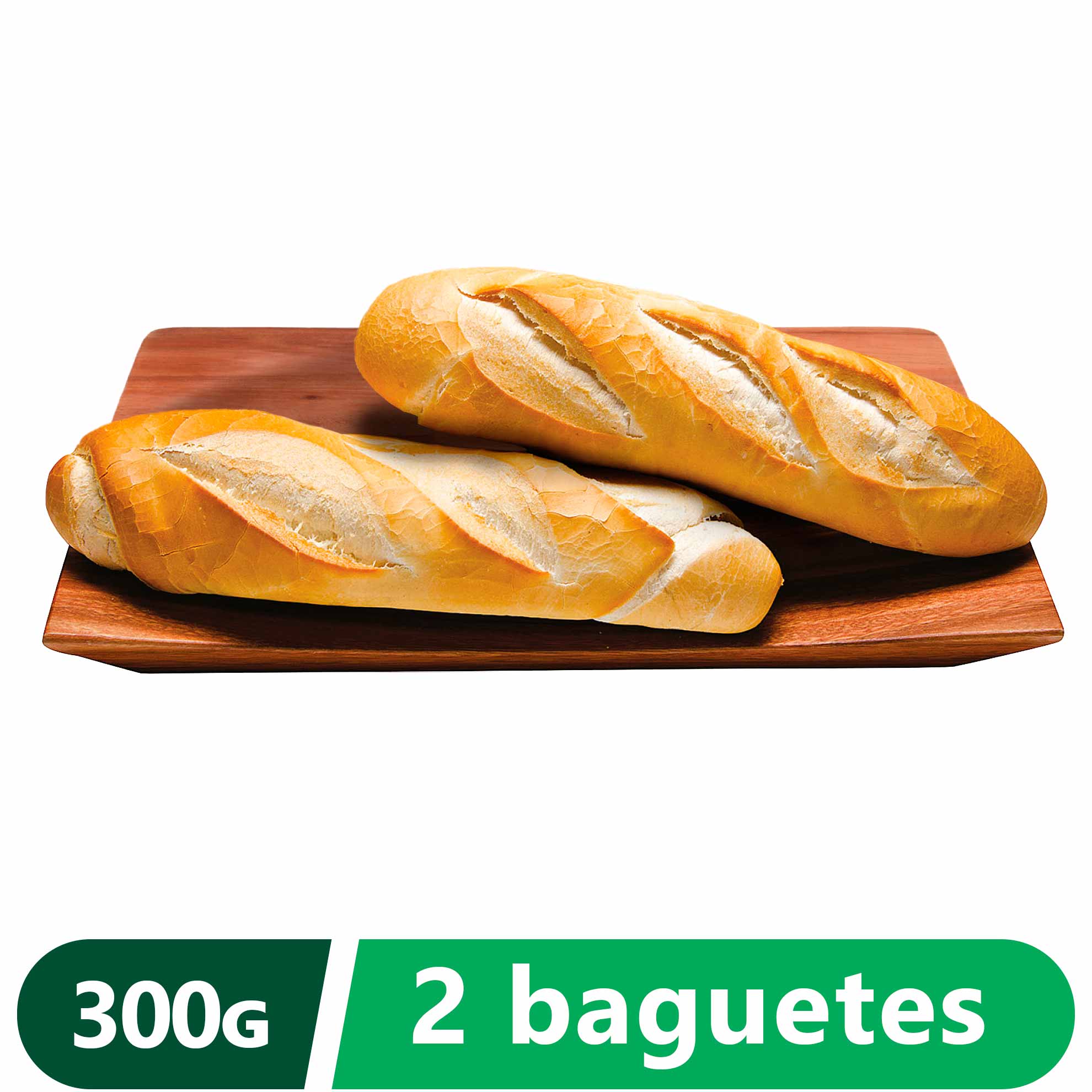 Pão Baguetinho 2 unidades - 300g