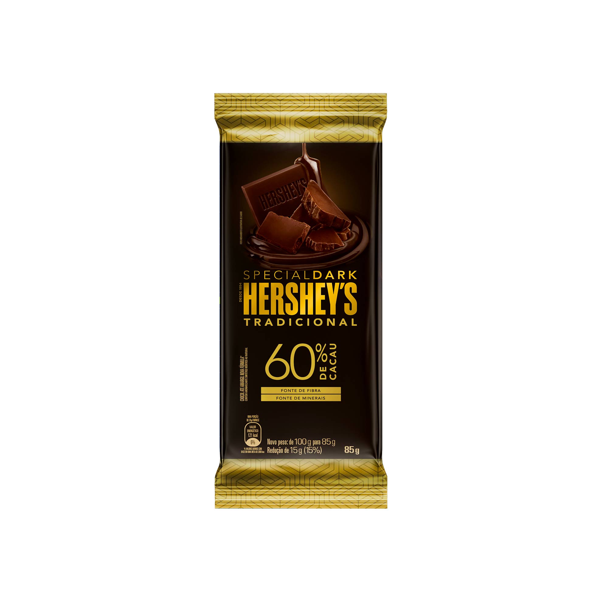 Chocolate Hershey's Tradicional Special Dark 60% Cacau 85g