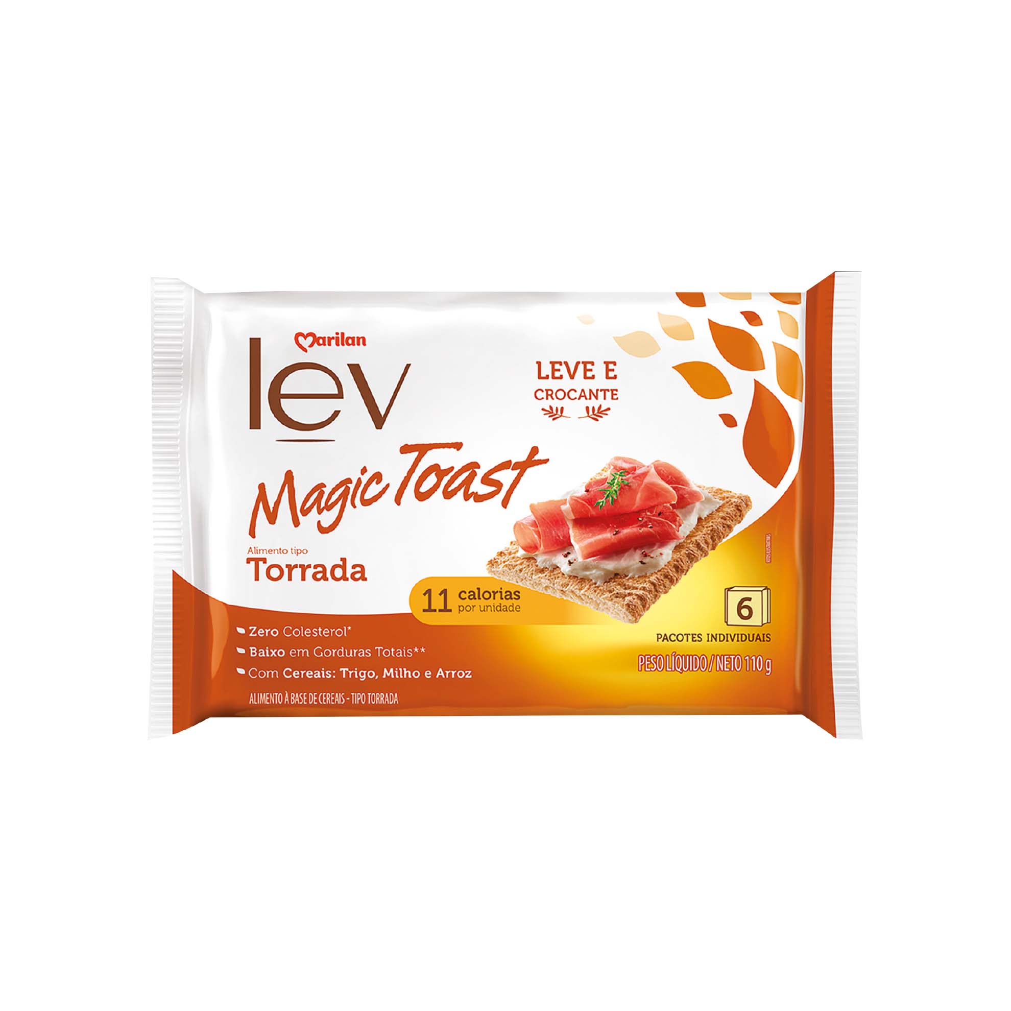 Torrada Magic Toast Original Lev Marilan 110g