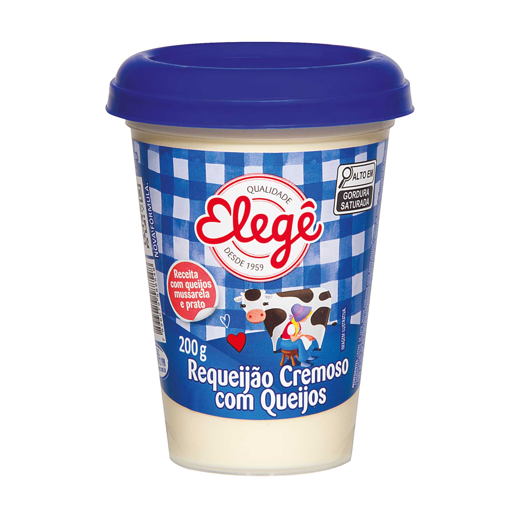 Requeijão Cremoso Tradicional Elegê 200g