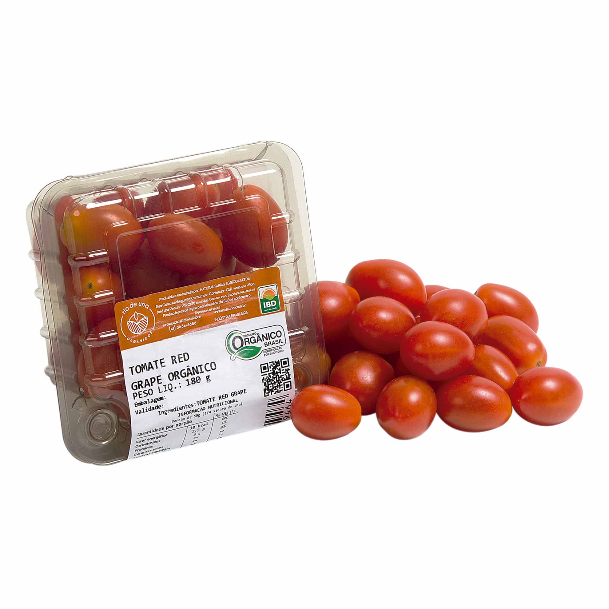 Tomate Grape Orgânico 180g