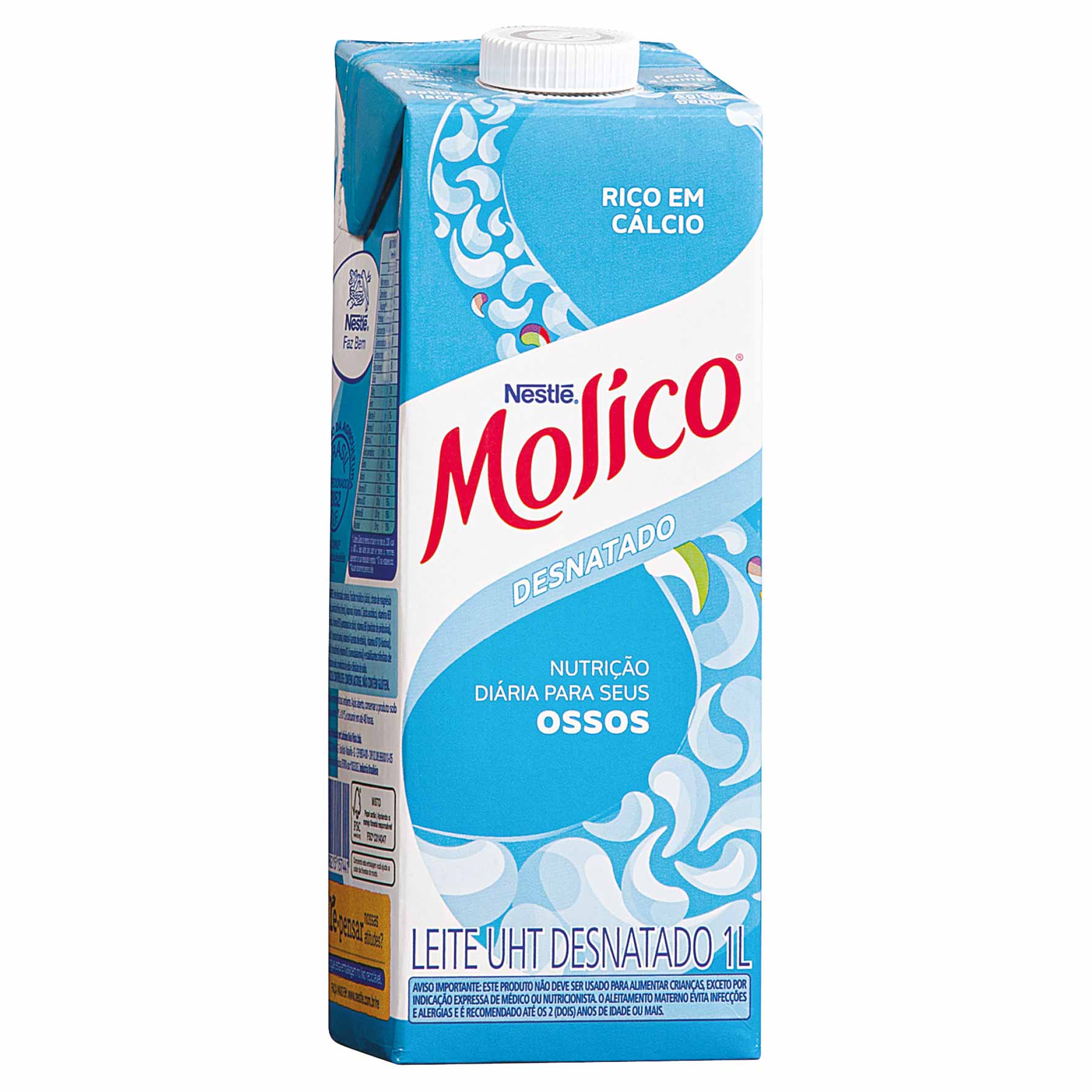 Leite UHT Desnatado Molico 1 Litro