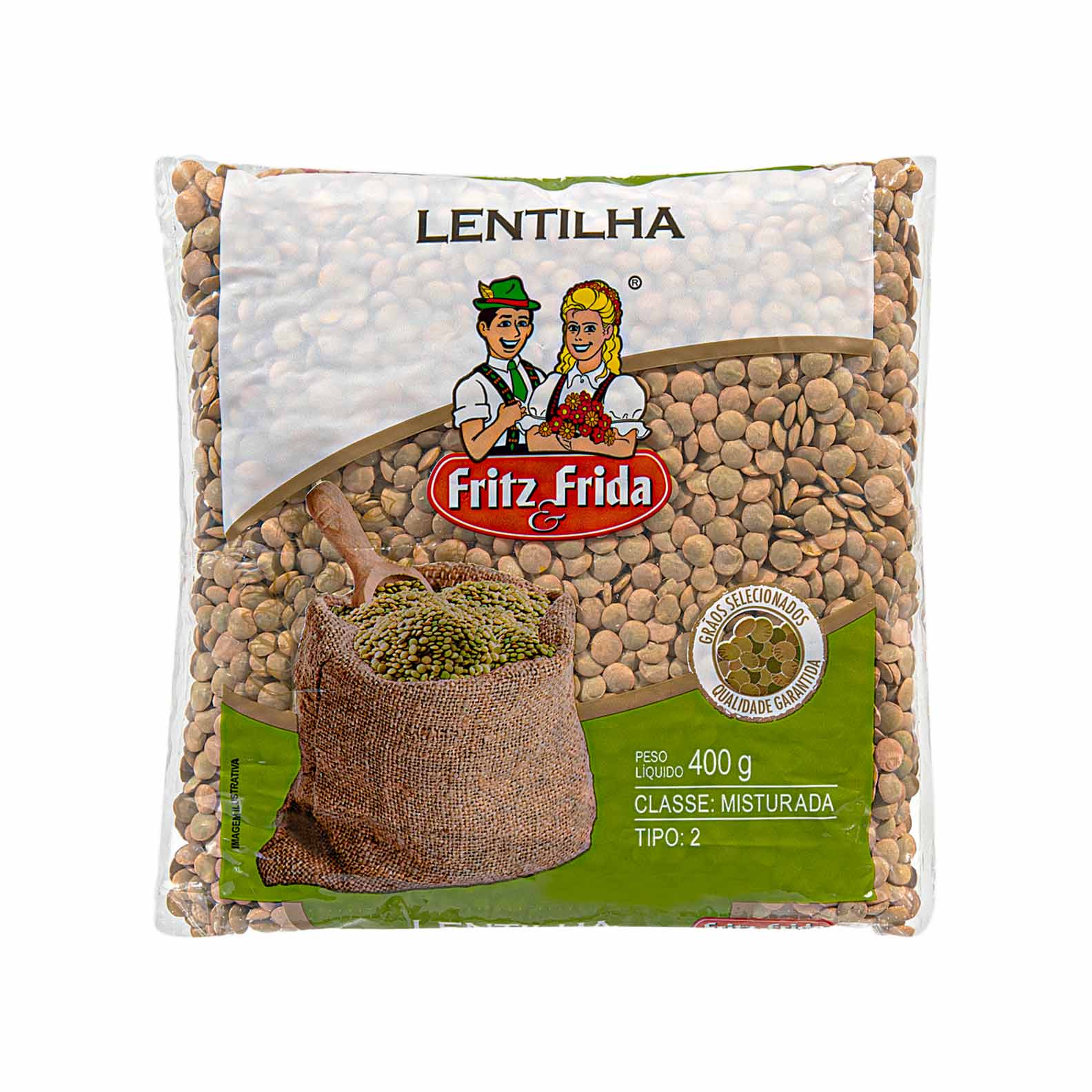 Lentilha Premium Fritz & Frida 400g