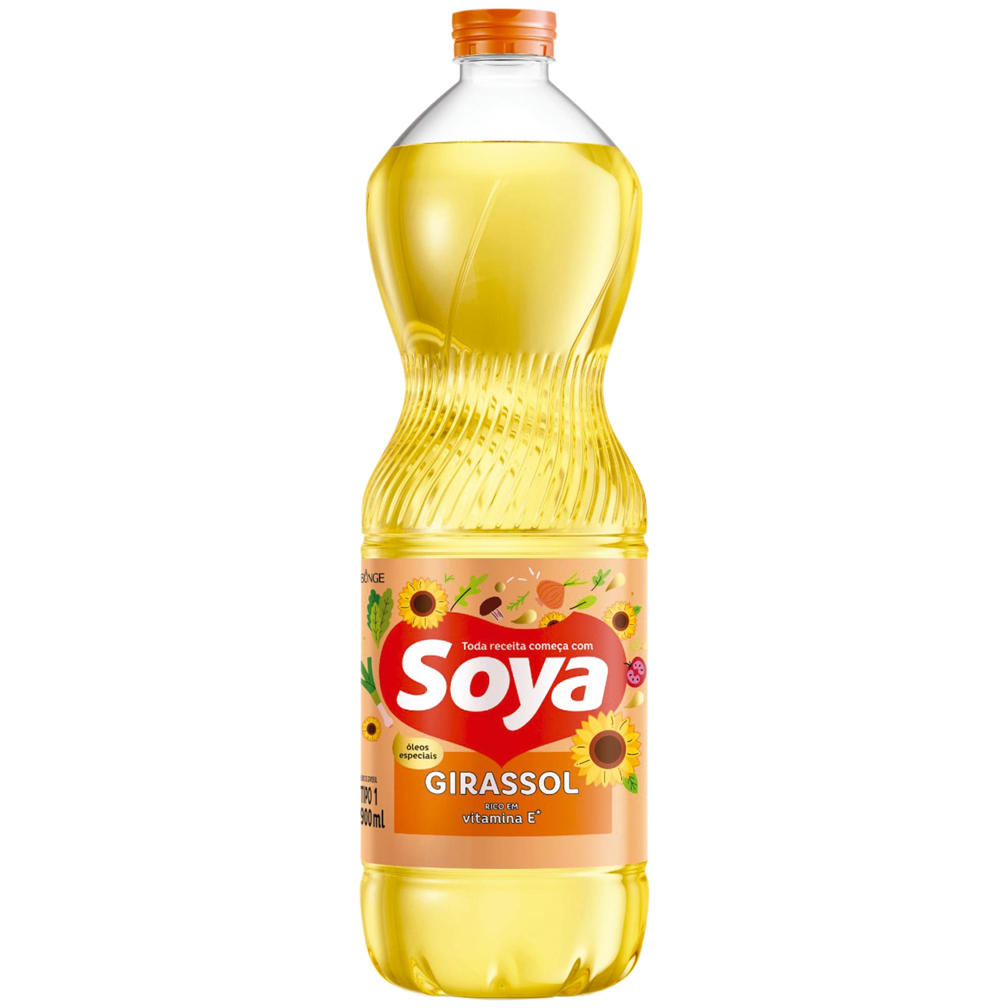 Óleo de Girassol Soya 900ml