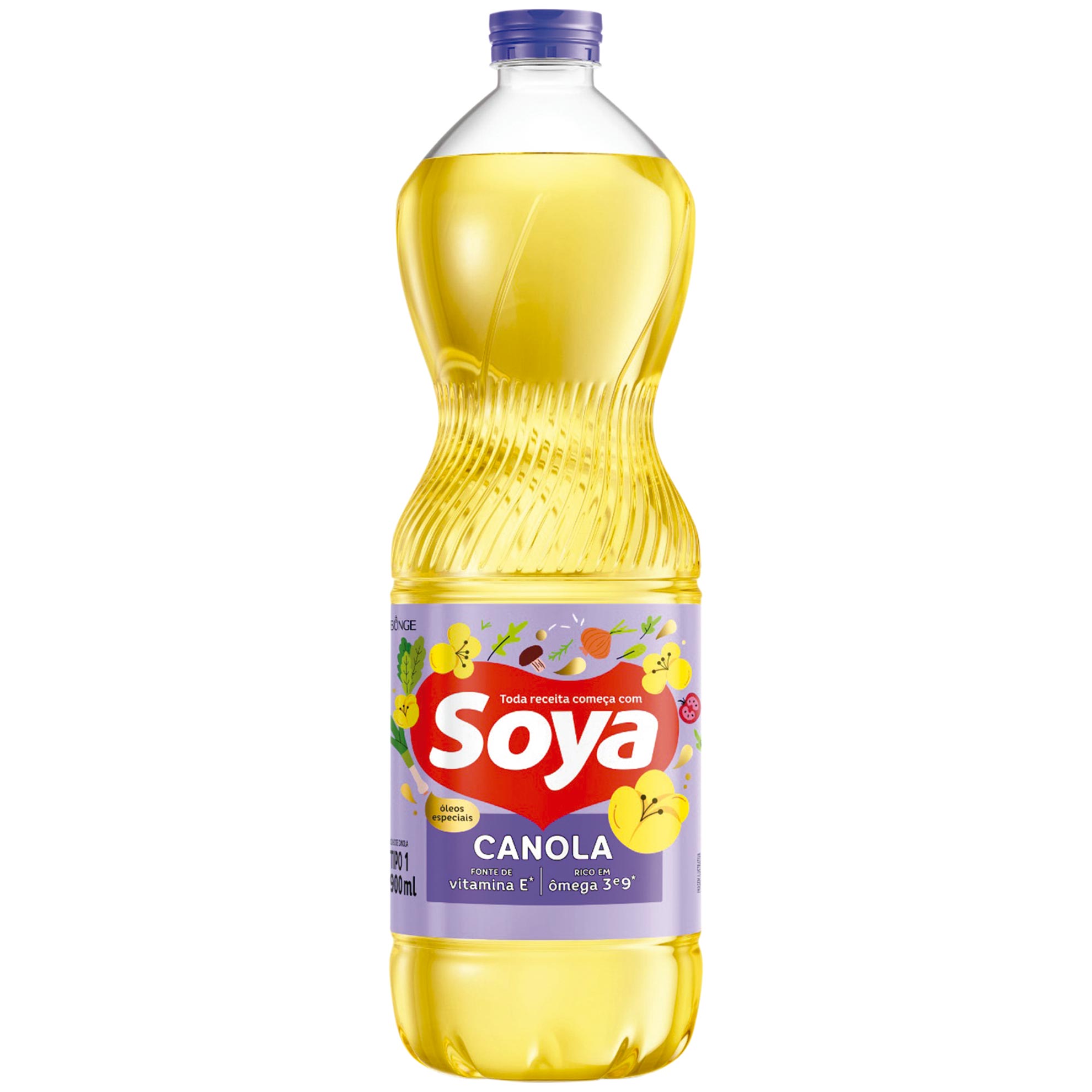 Óleo de Canola Soya 900ml