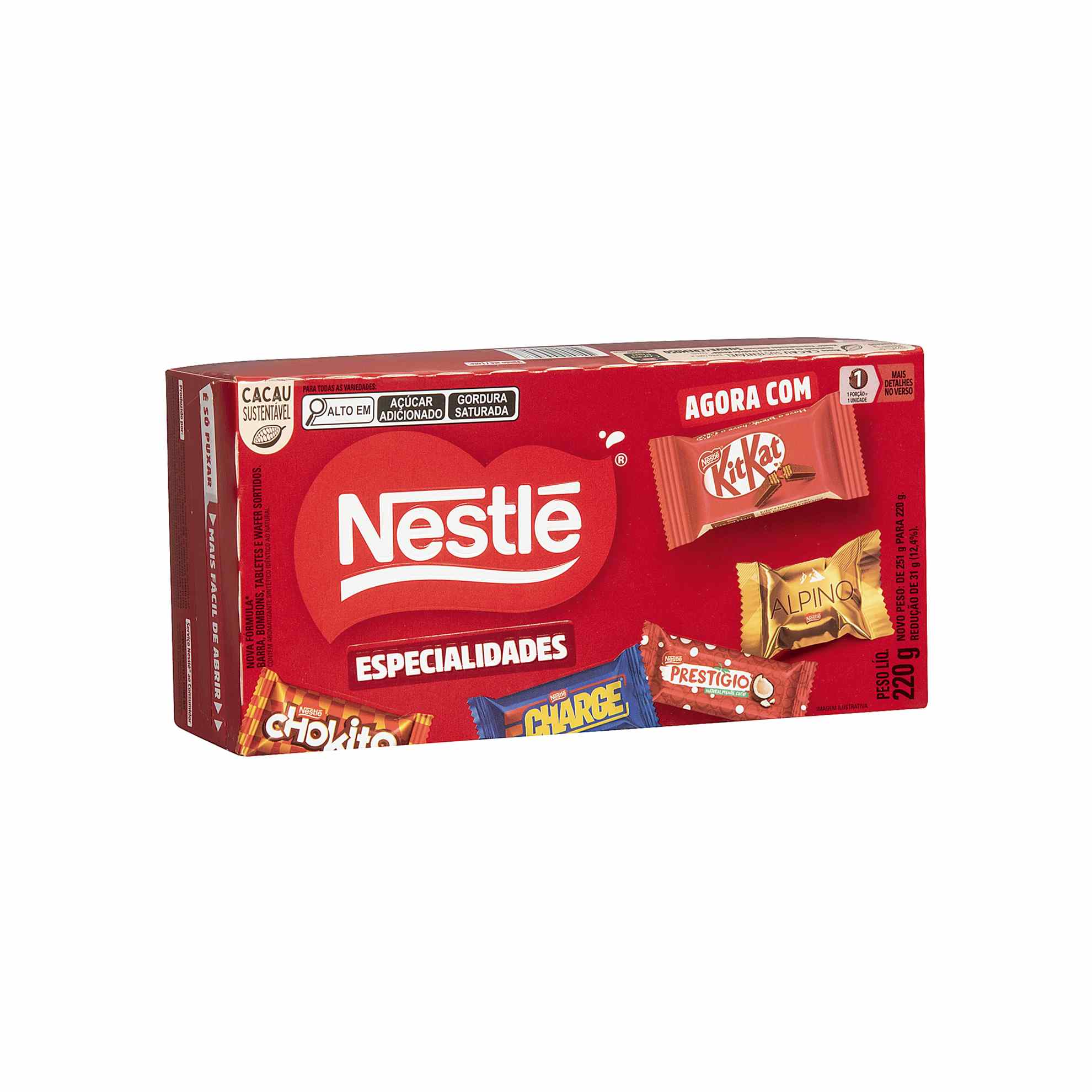 Bombons Especialidades Nestlé 220g
