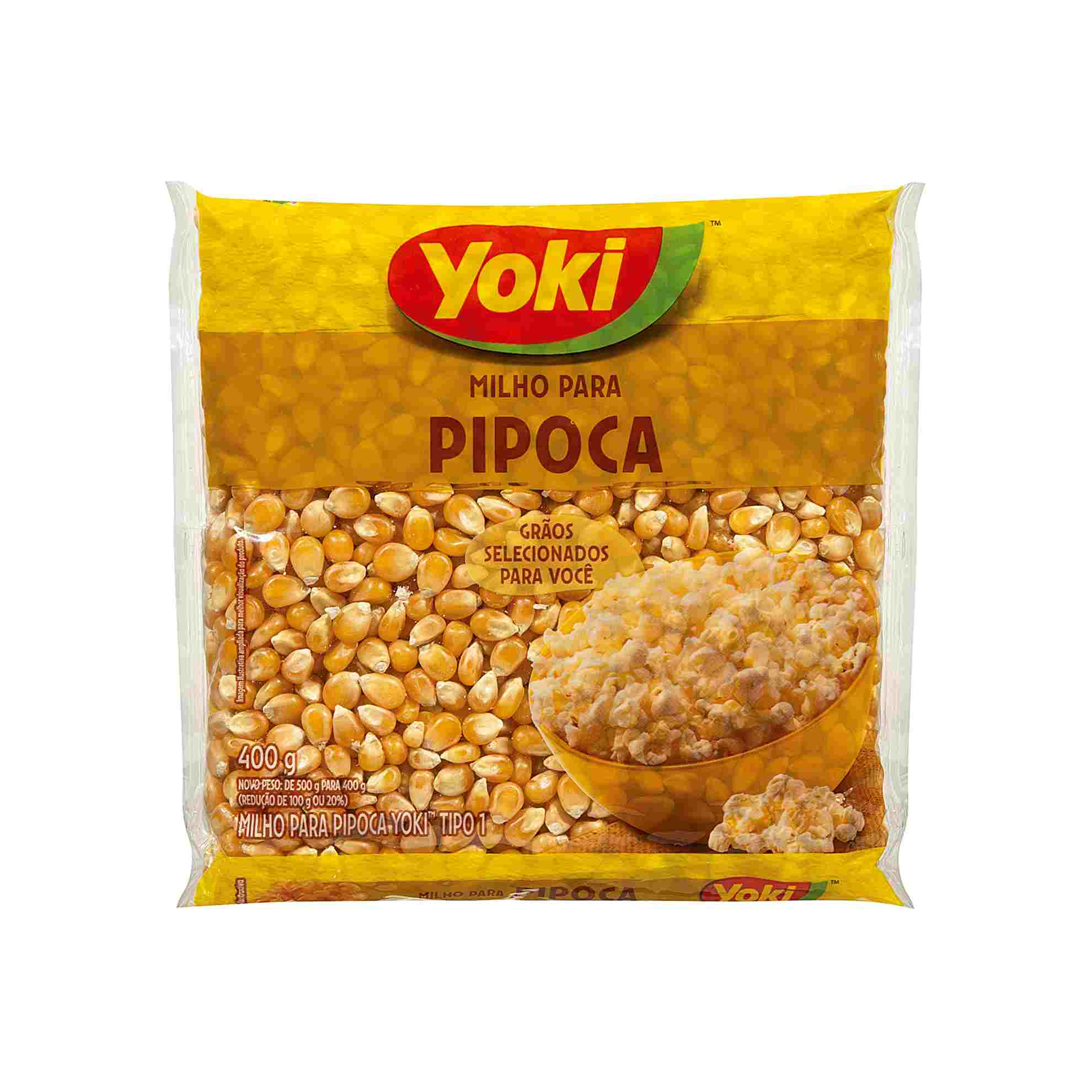 Milho para Pipoca Tipo 1 Yoki 400g
