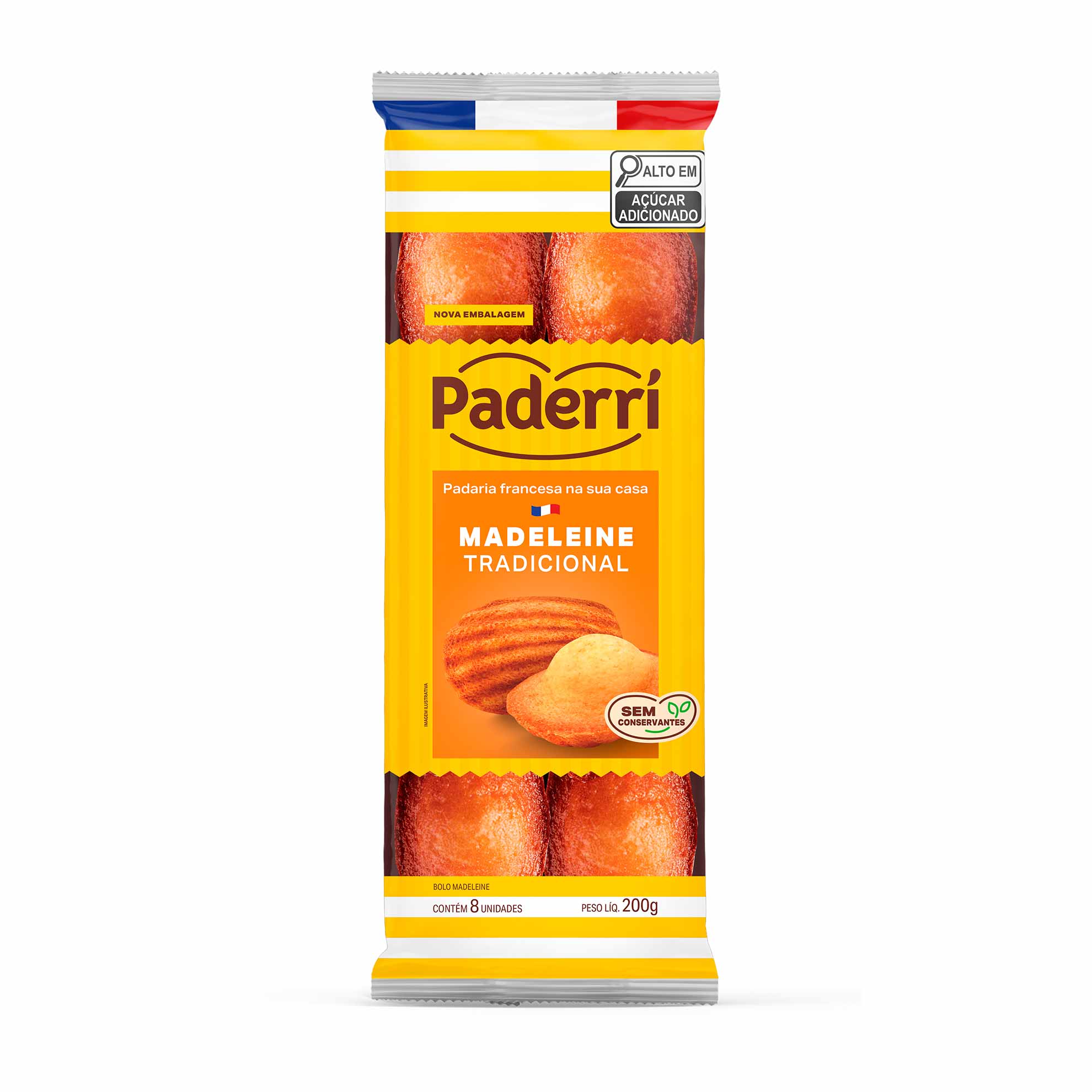 Madeleine Tradicional Paderrí 200g
