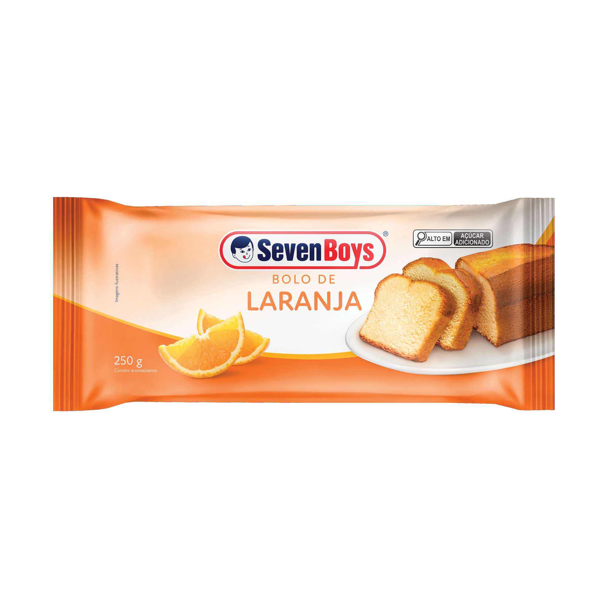 Bolo de Laranja Seven Boys 250g