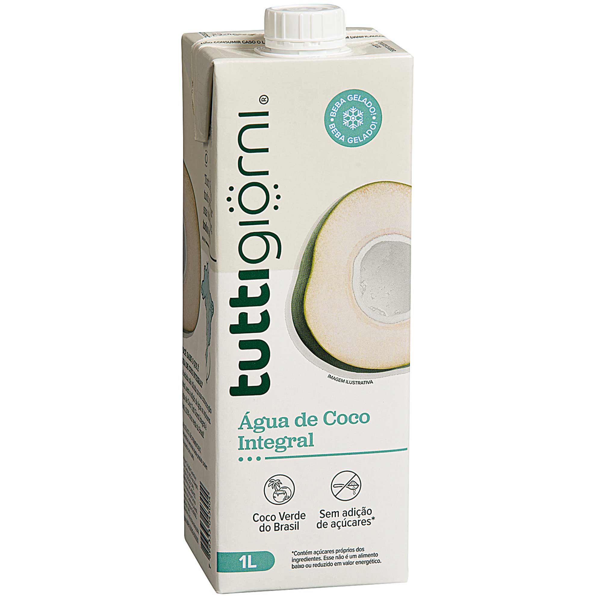 Água de Coco Integral Tutti Giorni 1 Litro