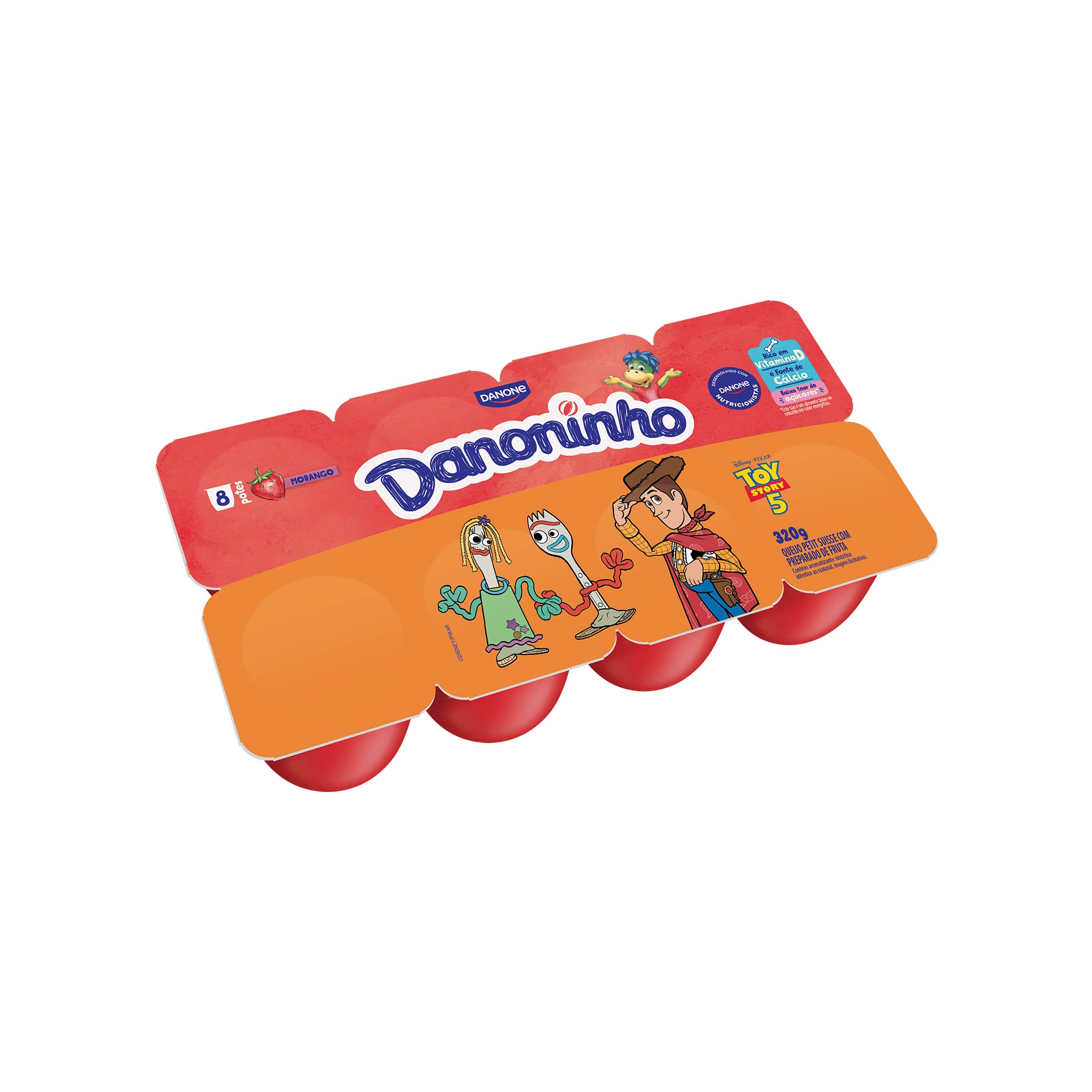 Petit Suisse de Morango Danoninho 320g